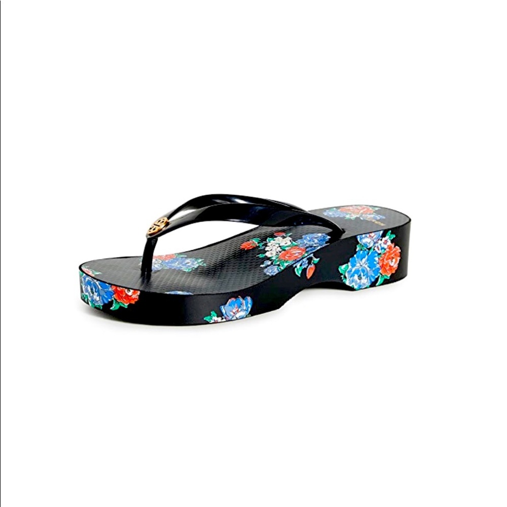 Tory Burch wedge flip flop